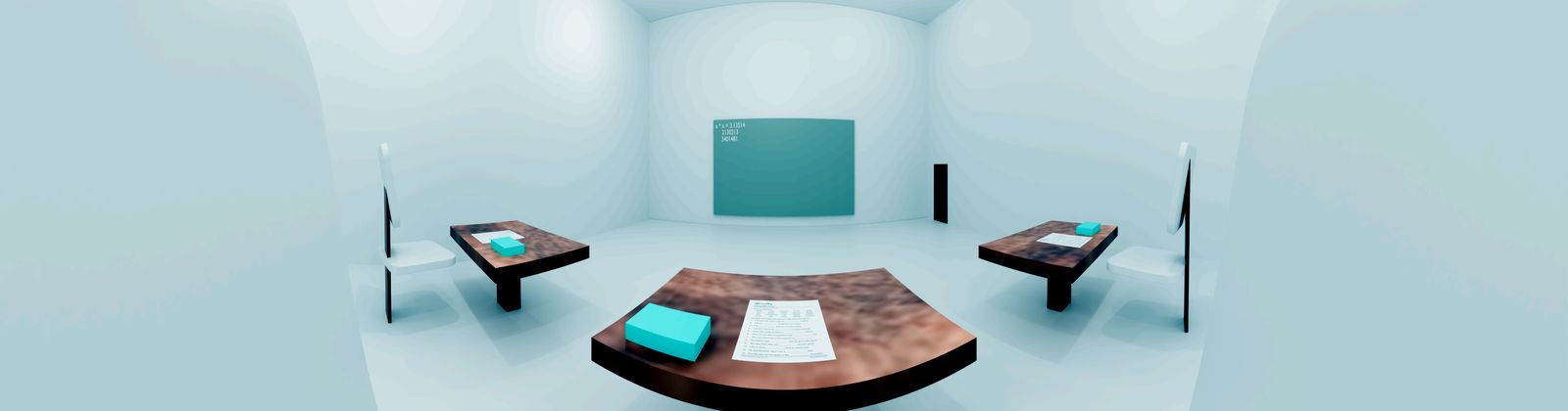 A playful view from inside Kool Skool's school world